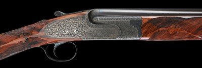 Fantastic Iora engraved Ivo Fabbri Tipo Piccione Extra O/U 20ga 2 brl set- stocked by Paul Hillmer - Image 1 of 13