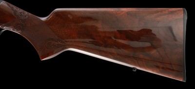 Near mint Lewanczyk engraved Browning BAR Grade V .30-06 w/ numbers matching box - Image 6 of 11