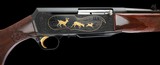 Near mint Lewanczyk engraved Browning BAR Grade V .30-06 w/ numbers matching box - Image 1 of 11