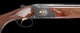 Truly exceptional all original J. Baerten engraved Browning Superposed Midas Grade 20ga Field Choked 2 brl set with case - Image 1 of 12