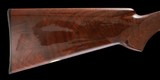 Truly exceptional all original J. Baerten engraved Browning Superposed Midas Grade 20ga Field Choked 2 brl set with case - Image 6 of 12