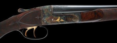 Fabulous Adams Engraved Ithaca Classic Doubles Grade 7E 28ga - Image 1 of 13