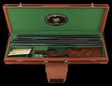 Fantastic as new Parker Reproductions BHE 20ga 2 brl set w/ case - Image 12 of 14