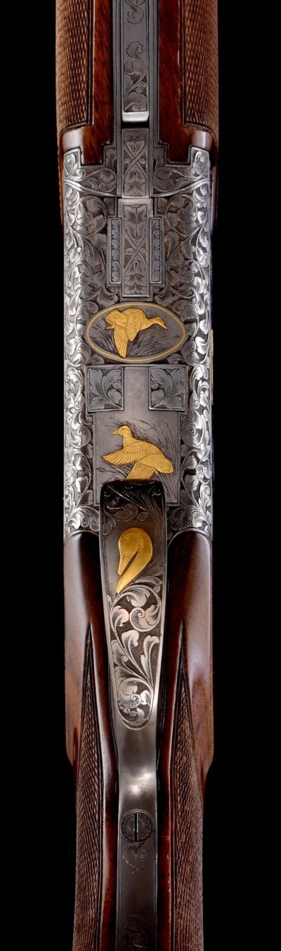Spectacular Browning Exhibition Quality 20ga w/ case - Image 4 of 12