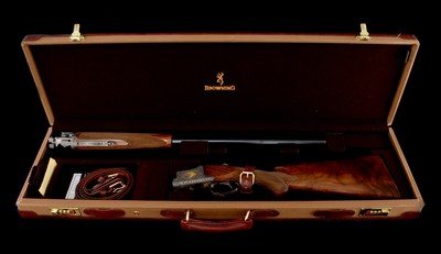 Spectacular Browning Exhibition Quality 20ga w/ case - Image 10 of 12