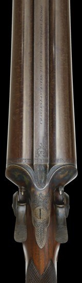 Truly exceptional original condition Charles Lancaster 8 bore hammer shotgun- Fantastic original condition gun! - Image 3 of 9