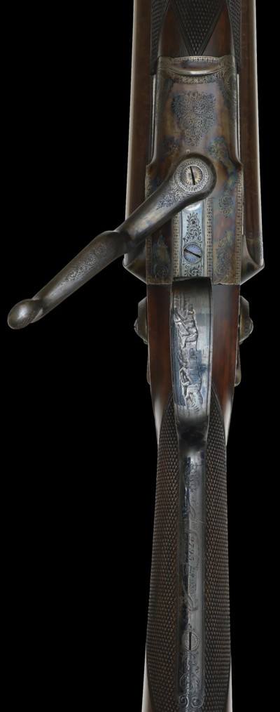 Truly exceptional original condition Charles Lancaster 8 bore hammer shotgun- Fantastic original condition gun! - Image 4 of 9