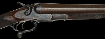 Truly exceptional original condition Charles Lancaster 8 bore hammer shotgun- Fantastic original condition gun!