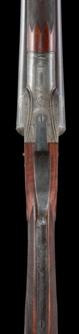 Fabulous and rare Lefever BE Grade 12ga 32" Damascus Barrels in superb all original condition!! - Image 4 of 13