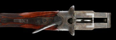 Fabulous and rare Lefever BE Grade 12ga 32" Damascus Barrels in superb all original condition!! - Image 8 of 13