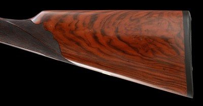 Fabulous and rare Lefever BE Grade 12ga 32" Damascus Barrels in superb all original condition!! - Image 6 of 13