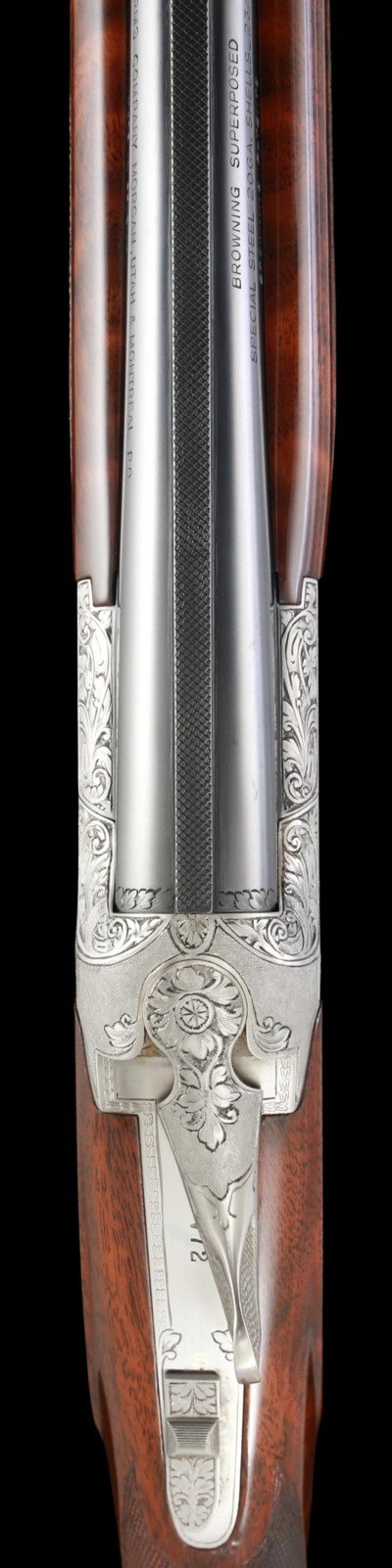 Fantastic early production Marechal Engraved Browning Superposed Superlight Diana Grade 20ga w/ case - Image 3 of 12