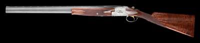 Fantastic early production Marechal Engraved Browning Superposed Superlight Diana Grade 20ga w/ case - Image 11 of 12