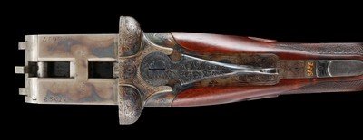 Extremely rare E.J. Churchill Self Opening Hercules Model - One of just 4 made in this configuration 12ga w/ case - Image 7 of 13
