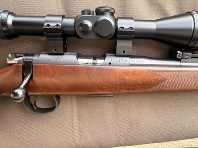 Near mint CZ 452-2E ZKM Rifle with Mannlicher stock - Image 1 of 8