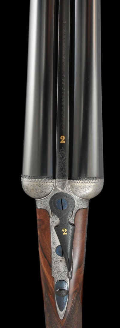 Absolutely fantastic true pair of Round Body Boss Best Quality 30" Lightweight 12ga Pair w/ case - Image 5 of 23