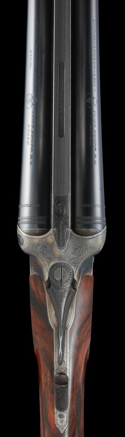 Beautiful high condition J.P. Sauer XVIIE 16ga- Super cool near wartime high grade gun! - Image 3 of 13