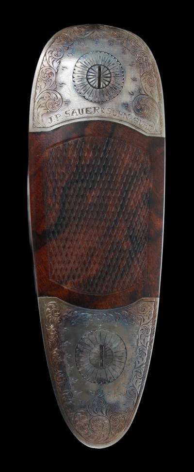 Beautiful high condition J.P. Sauer XVIIE 16ga- Super cool near wartime high grade gun! - Image 7 of 13