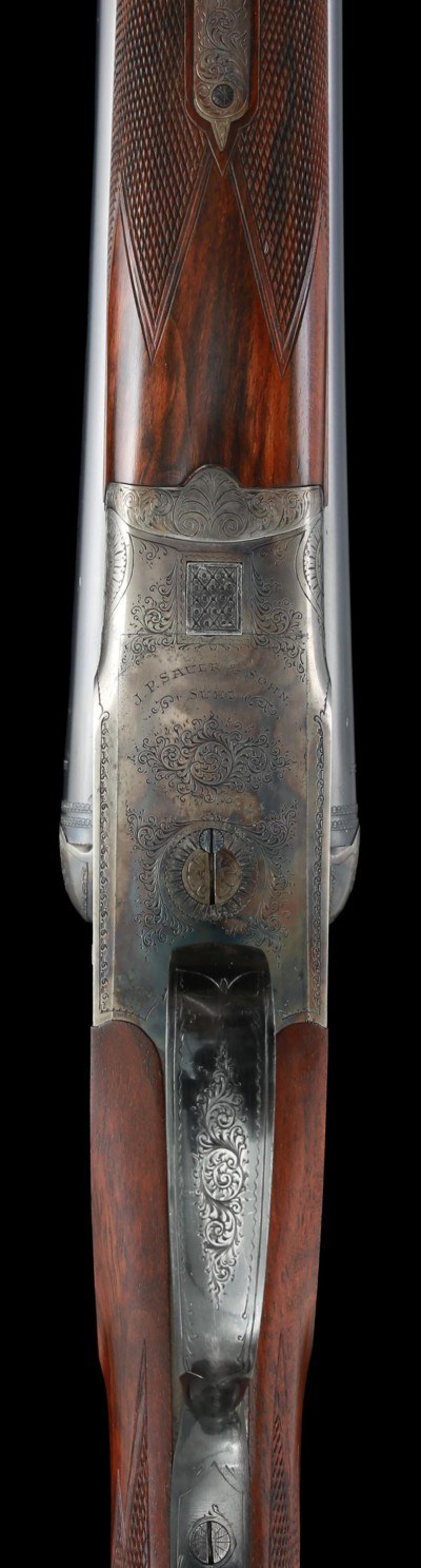 Beautiful high condition J.P. Sauer XVIIE 16ga- Super cool near wartime high grade gun! - Image 4 of 13