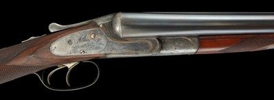 Fine original condition Lefever EE 12ga- Scarce straight grip gun with wonderful modern dimensions! - Image 1 of 12