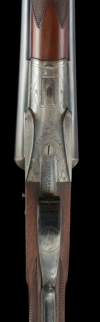 Fine original condition Lefever EE 12ga- Scarce straight grip gun with wonderful modern dimensions! - Image 4 of 12