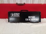 HENRY US SURVIVAL RIFLE
22LR - 1 of 1