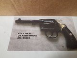 COLT DA 45 sn # 35695 - 1 of 1