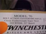WIN 70 CLASSIC FEATHER WEIGHT 243WSSM - 1 of 6