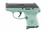Ruger 3746 LCP 380 ACP Turquoise Frame Talo - 1 of 1