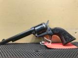 COLT PEACE MAKER .22 MAG, CASE HARDEN, WITH FACTORY EAGLE GRIPS - 1 of 7
