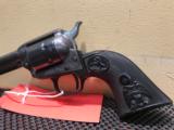COLT PEACE MAKER .22 MAG, CASE HARDEN, WITH FACTORY EAGLE GRIPS - 4 of 7