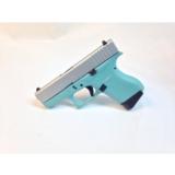 Glock PI-43502-01RESA 43 Pistol 9mm 3.93in 6rd Robins Egg Blue / Aluminium - 1 of 1