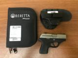 BERETTA PICO 380 ACP WITH SOFT CASE & HOLSTER - 1 of 8