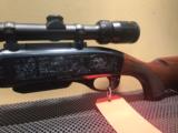 REMINGTON MODEL 7600 PUMP RIFLE, 30-06 SPRG, WITH SCOPE - 4 of 14