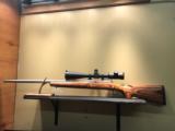 SAVAGE MODEL 12 HB SS 22-250 REM WOOD STOCK WITH SCOPE - 2 of 15