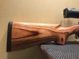 SAVAGE MODEL 12 HB SS 22-250 REM WOOD STOCK WITH SCOPE - 8 of 15