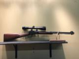 Henry Lever Action Rifle H001M, 22 Magnum (WMR), 19 1/4", Walnut Stock, Blue Finish, 11 Rds MPN:
H001M	UPC:
619835007001 - 2 of 11