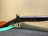 UNMARKLED 12 GA DOUBLE MUZZELLOADING SHOTGUN - 3 of 18