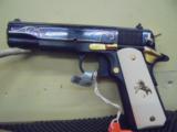 LEW HORTON CLTO1991GCP GOLD SCROLL .45 ACP - 4 of 8