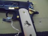 LEW HORTON CLTO1991GCP GOLD SCROLL .45 ACP - 5 of 8