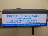 RUGER NEW MODEL BLACKHAWK .32 CONVERT (32 H&R MAG / 32-20 WIN) - 12 of 14