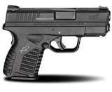 Springfield Armory XDS9339BE XD-S Essential Pistol 9mm - 1 of 1