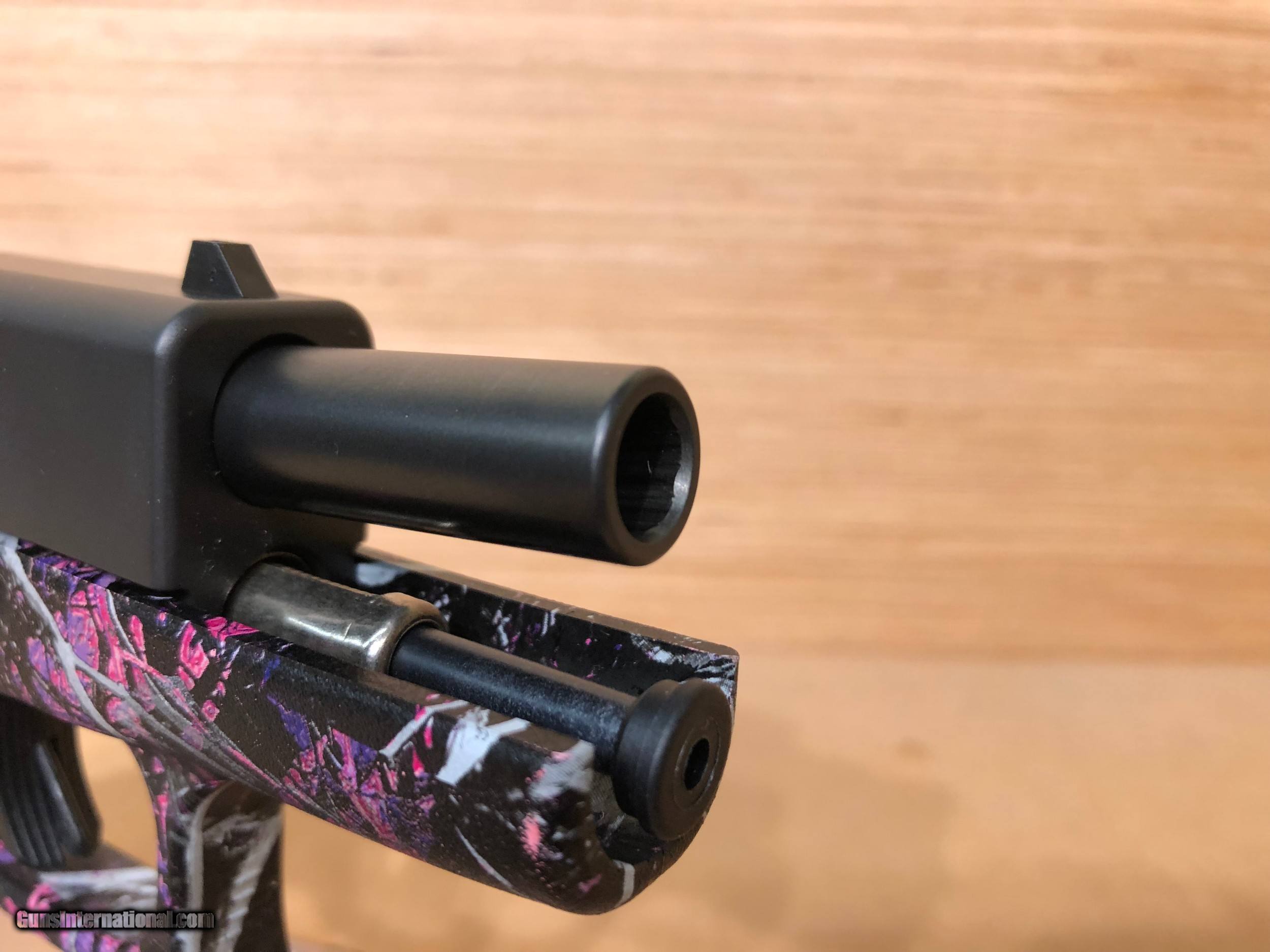 Glock 43 Pink Splinter Camo by PIET VAN WYK DE VRIES
