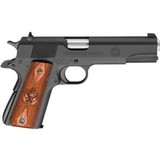 Springfield Armory PB9108L 1911 Mil-Spec Semi Auto Pistol .45 ACP 5in. 7Rds Wood Grips Parkerized - 1 of 1