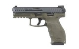 Heckler & Koch 700009GRLE-A5 VP-9 LE Pistol 9mm 4.09in 15rd Night Sights OD Green - 1 of 1