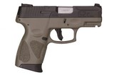 Taurus 1-G2C931-12O PT111 G2C 9mm 3.2in pistol 12rd Black OD Green - 1 of 1