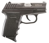 SCCY Industries CPX-3 Pistol CPX3CB, 380 ACP, - 1 of 1