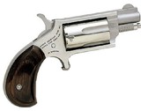 North American Mini-Revolver 22MS, 22 Magnum (WMR), 1-1/8", Rosewood Grip, Stainless Finish, 5 Rd MPN:
22MS	UPC:
744253000218 - 1 of 1