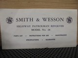 SMITH & WESSON MODEL 28-2 HIGHWAY PATROLMAN .357 MAG - 16 of 16