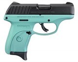 RUGER EC9s 3285BLUED SLIDE/TURQUOISE FRAME – 9MM LUGER - 1 of 1